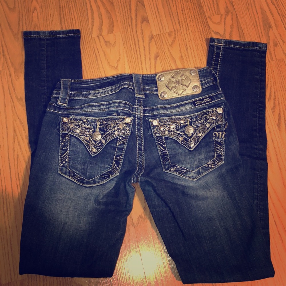 Size 24 miss me jeans skinny